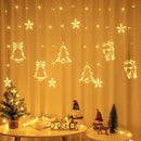 Cortina de Luzes LED Natalinas – Encanto e Magia em Sua Casa
