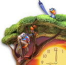 Relógio de parede Bradford Disney Rei Leão Hakuna Matata com música e luz facial